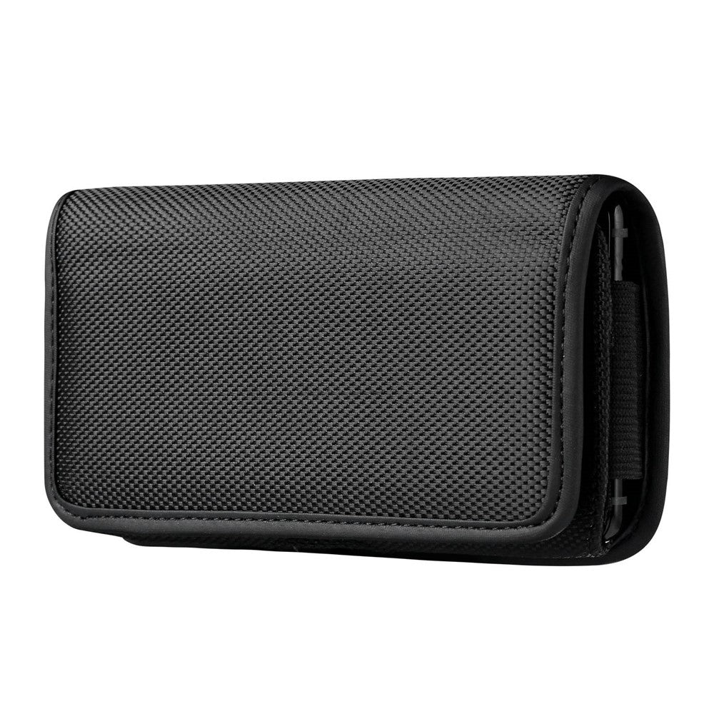 Horizontal Carrying Phone Pouch Belt Clip Holder Case Drop-proof Oxford Cloth Waist Phone Holster, Size: XXL - produktbillede 1