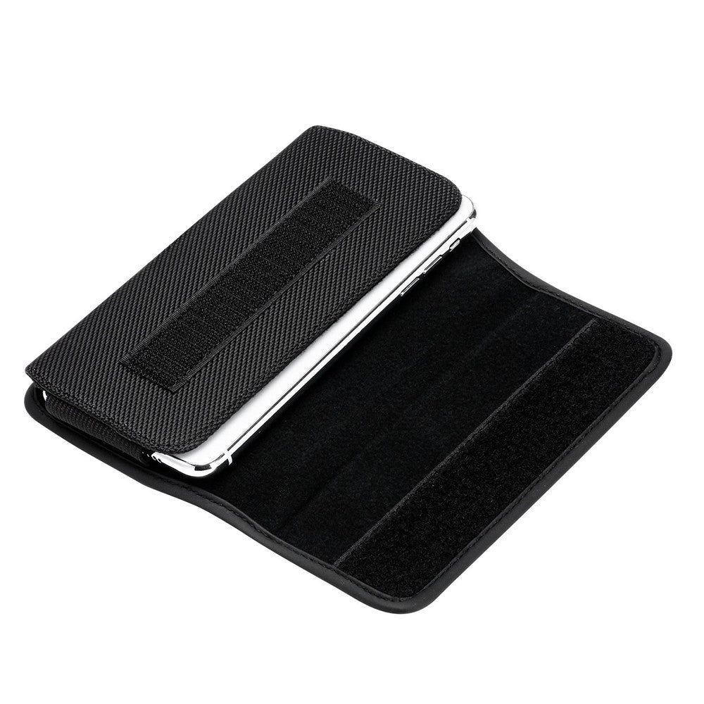 Horizontal Carrying Phone Pouch Belt Clip Holder Case Drop-proof Oxford Cloth Waist Phone Holster, Size: XXL - produktbillede 4
