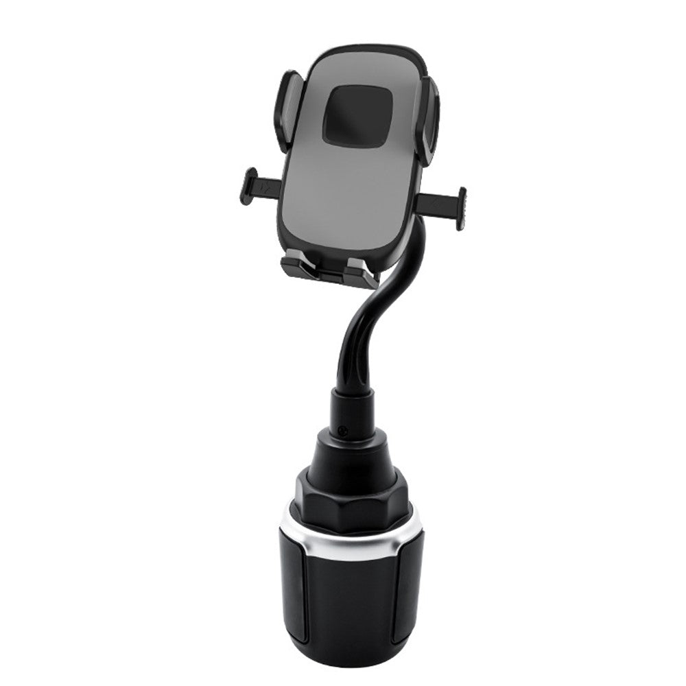 A086+X907 Gravity Linkage 360 Degrees Rotation Phone Bracket Car Cup Holder Flexible Arm Cellphone Stand - produktbillede 4