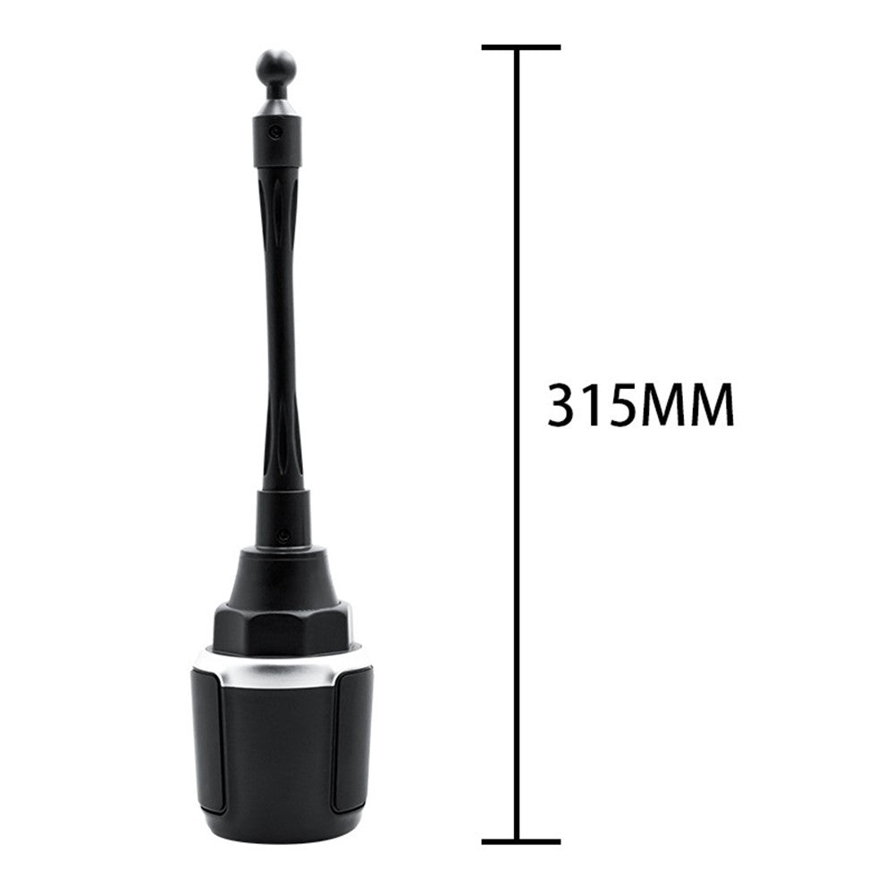 A086+X907 Gravity Linkage 360 Degrees Rotation Phone Bracket Car Cup Holder Flexible Arm Cellphone Stand - produktbillede 5