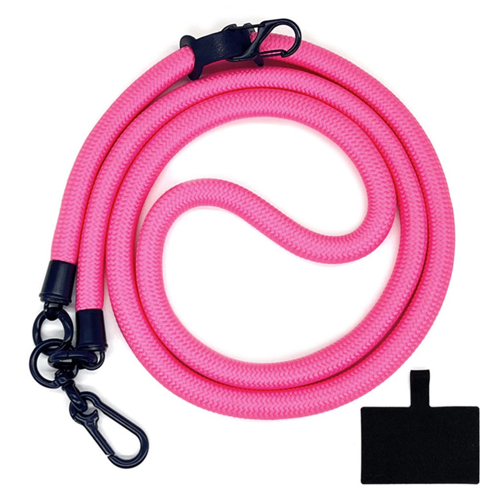 10mm halssnor til mobil, pink