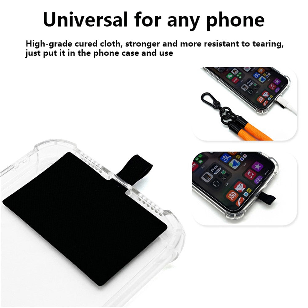 10mm halssnor til mobil, pink