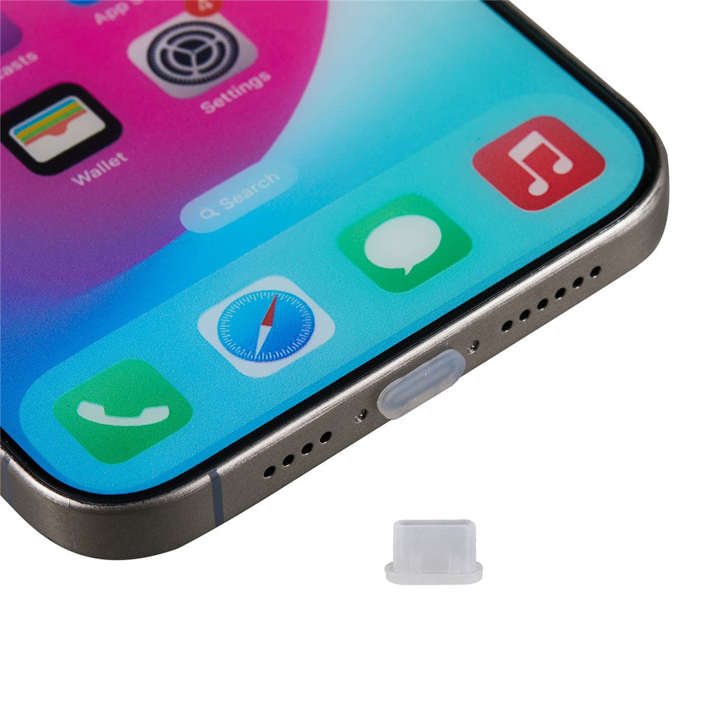 USB-c silikone anti-dust plug