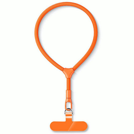 Snor - 7mm orange polyester - EOL - produktbillede 1