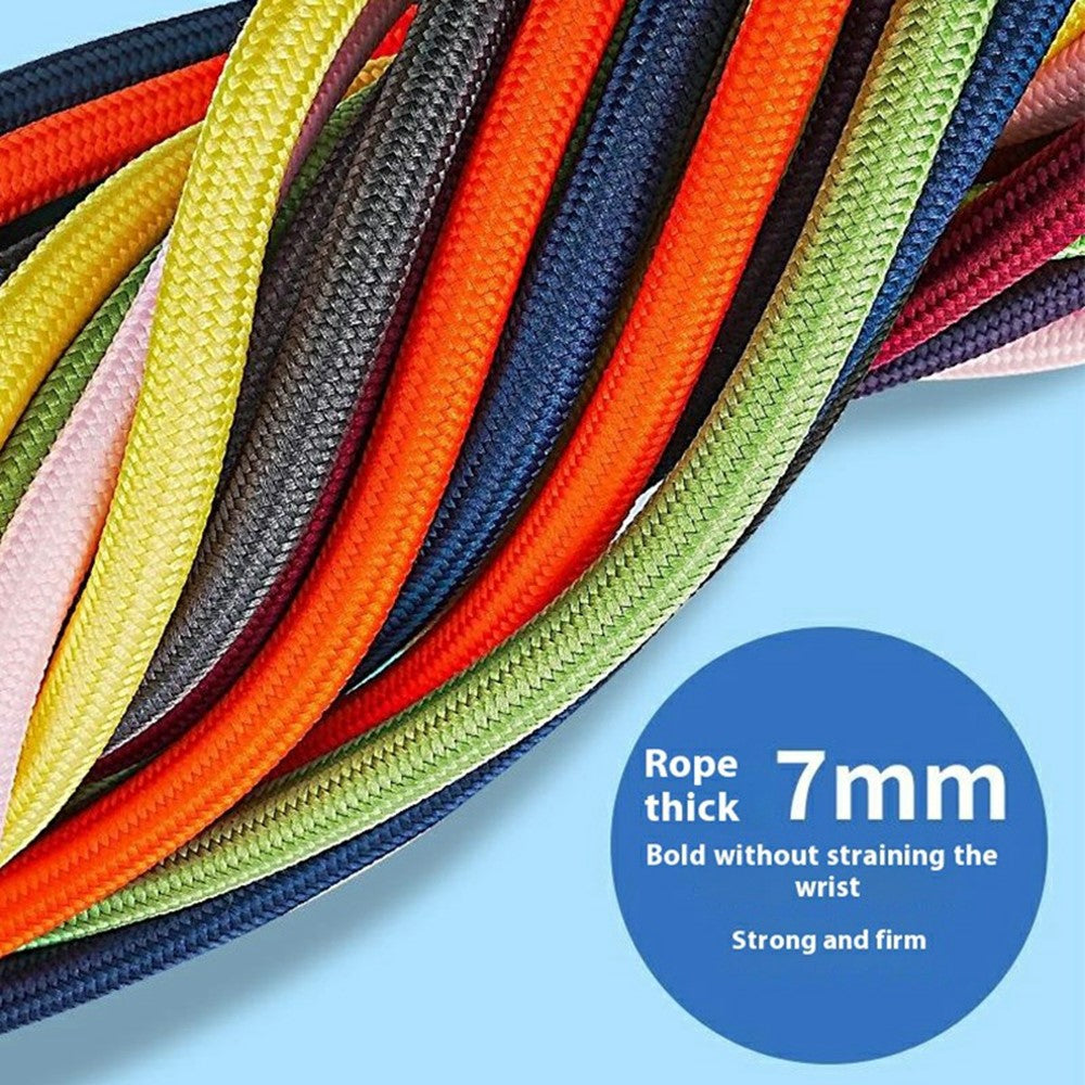 Snor - 7mm orange polyester - EOL - produktbillede 6