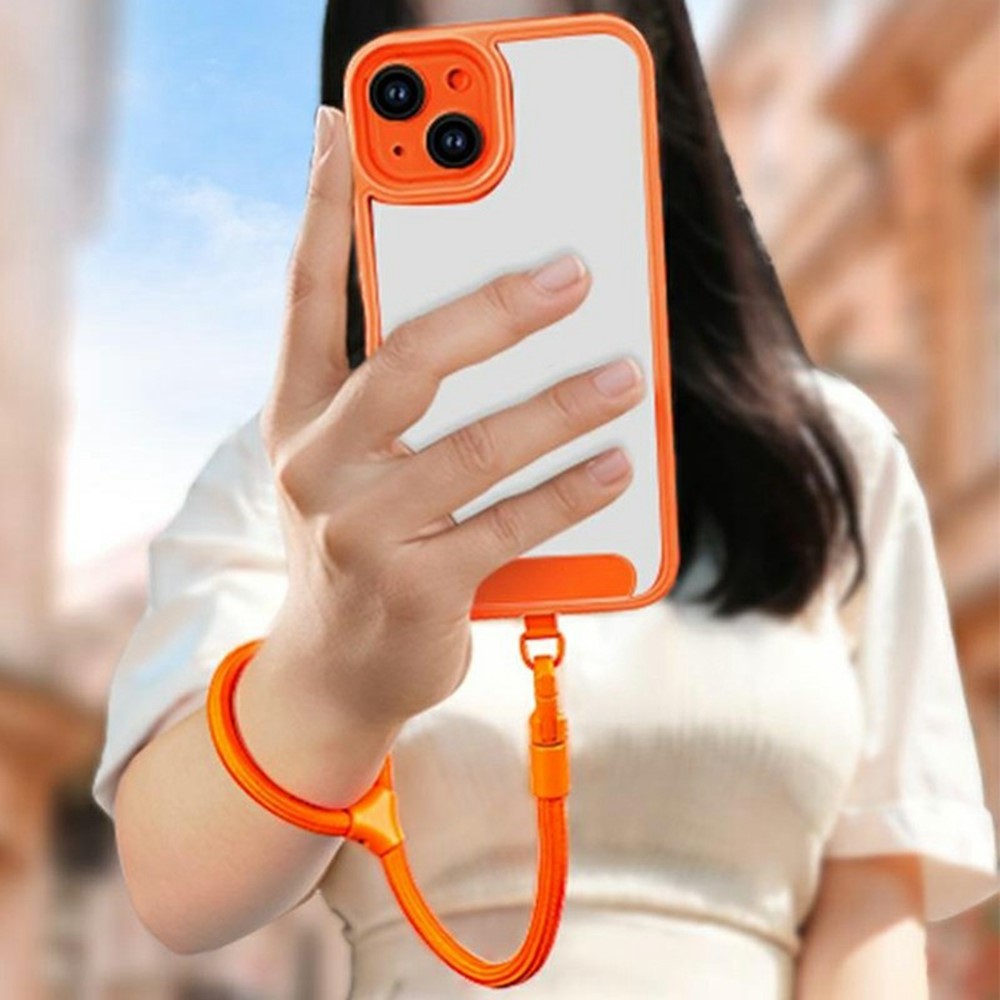Snor - 7mm orange polyester - EOL - produktbillede 8