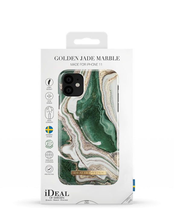 iPhone 11 Marble Golden Jade - billede 3