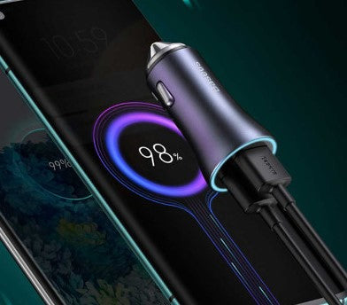 Car charger 40W 2xUSB QC3 - billede 2