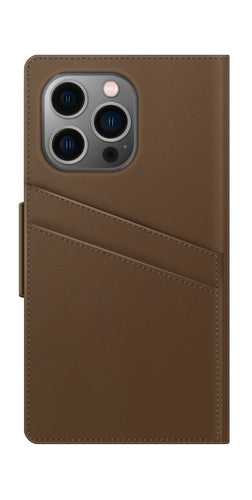 iPhone 13 Pro Wallet Flip Cover Atelier New 2021 Pro Intense Brown – Ideal of Sweden