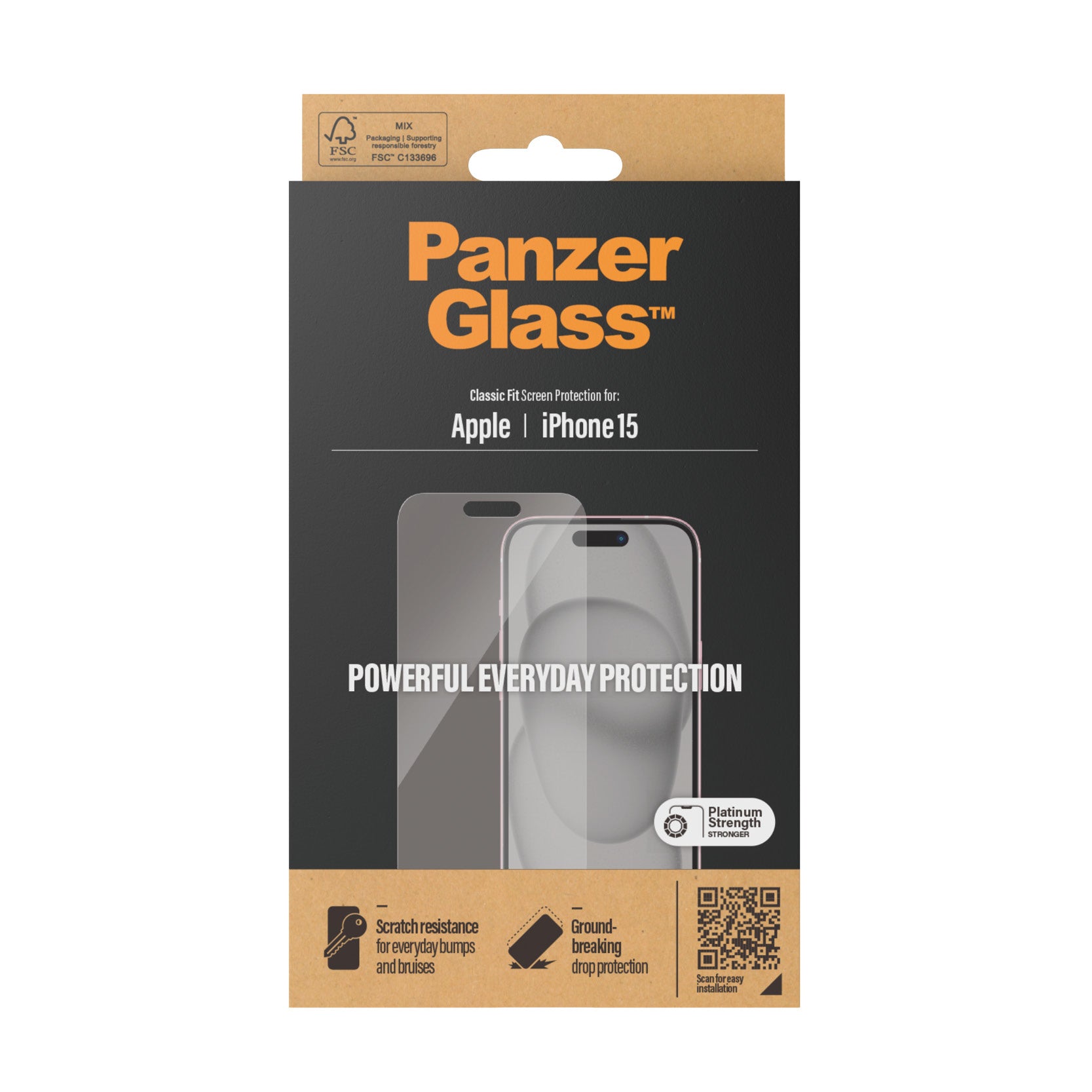 PanzerGlass iPhone 15 - billede 3