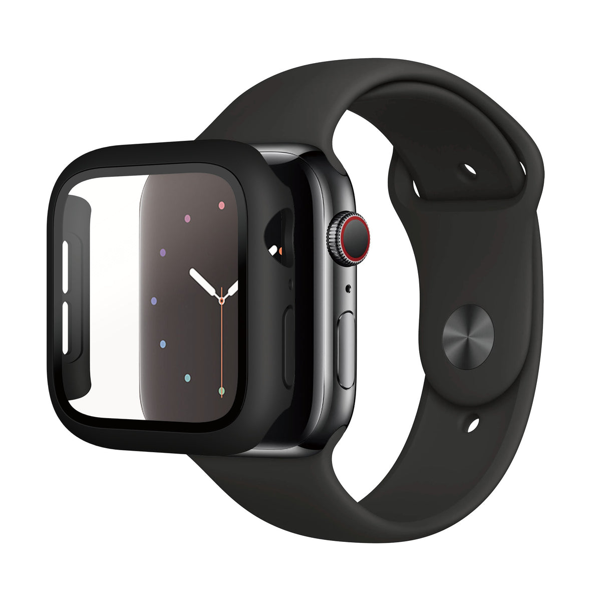 PanzerGlass Full Body Apple Watch 4/5/6/SE (44 mm) Black (AB - billede 5