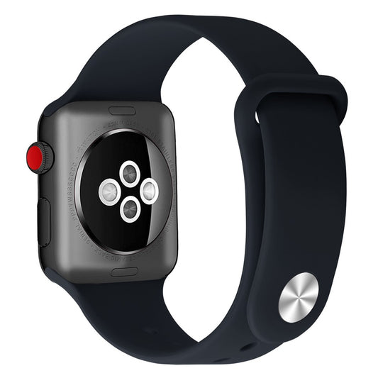 Apple watch urrem 42, 44, 45, 49mm, navy blå - produktbillede 1