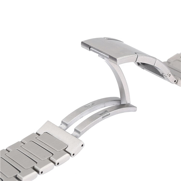 Apple watch urrem 38 40 41mm sort stål