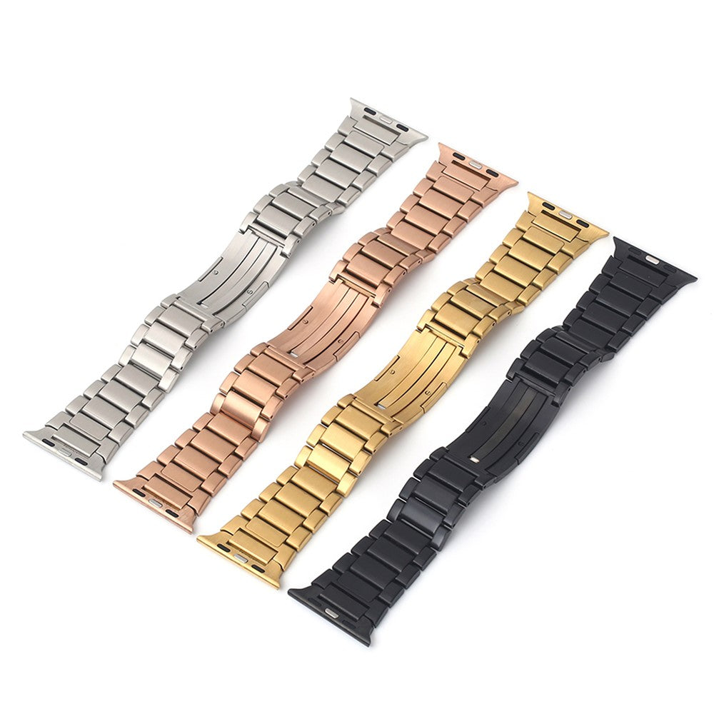 Apple watch urrem 38 40 41mm Gold stål - produktbillede 8