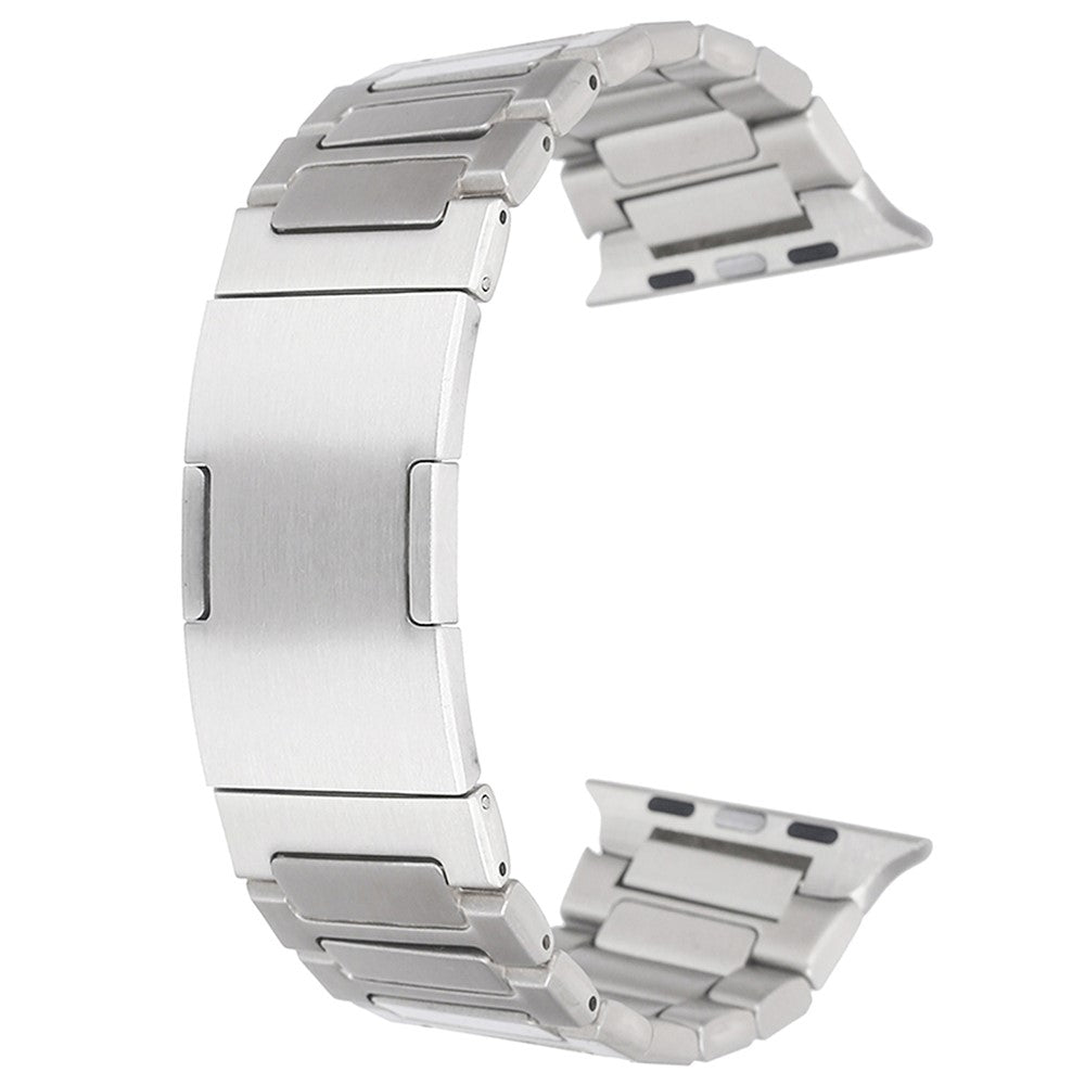 Apple watch urrem 38 40 41mm sølv stål - produktbillede 1