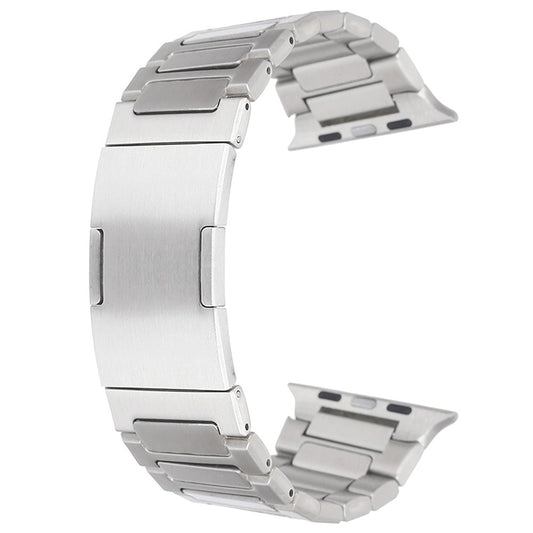 Apple watch urrem 38 40 41mm sølv stål - produktbillede 1
