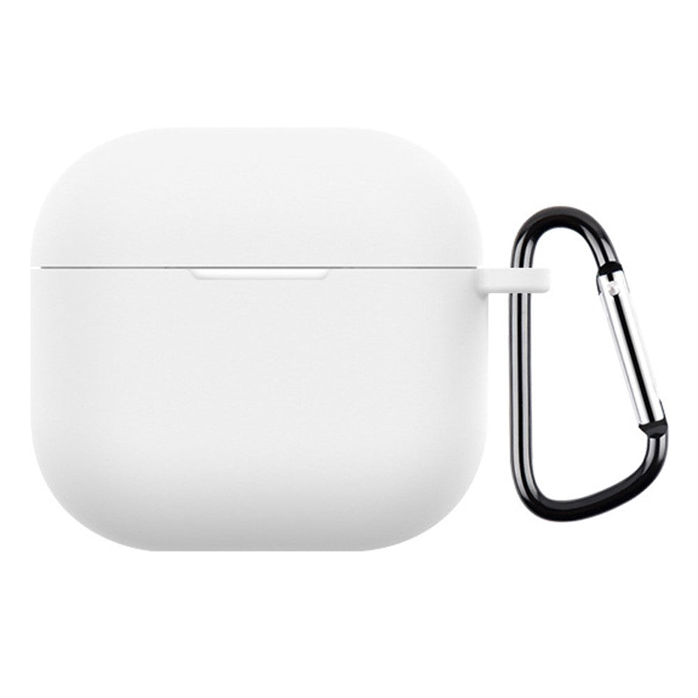 Apple airpods 4 taske Hvid silikone - produktbillede 1