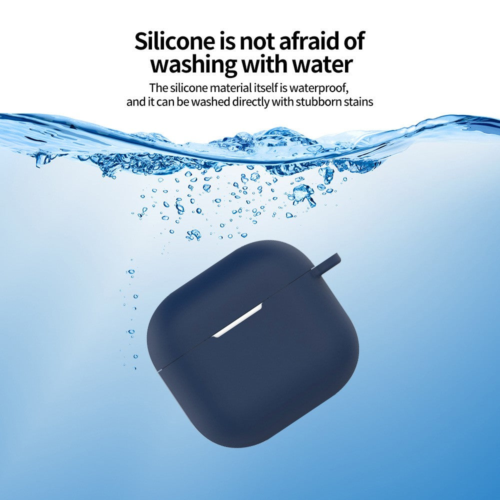 Apple airpods 4 taske Rød silikone - produktbillede 3