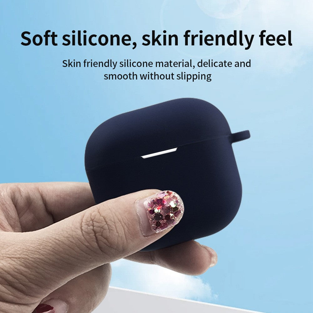 Apple airpods 4 taske Rød silikone - produktbillede 4
