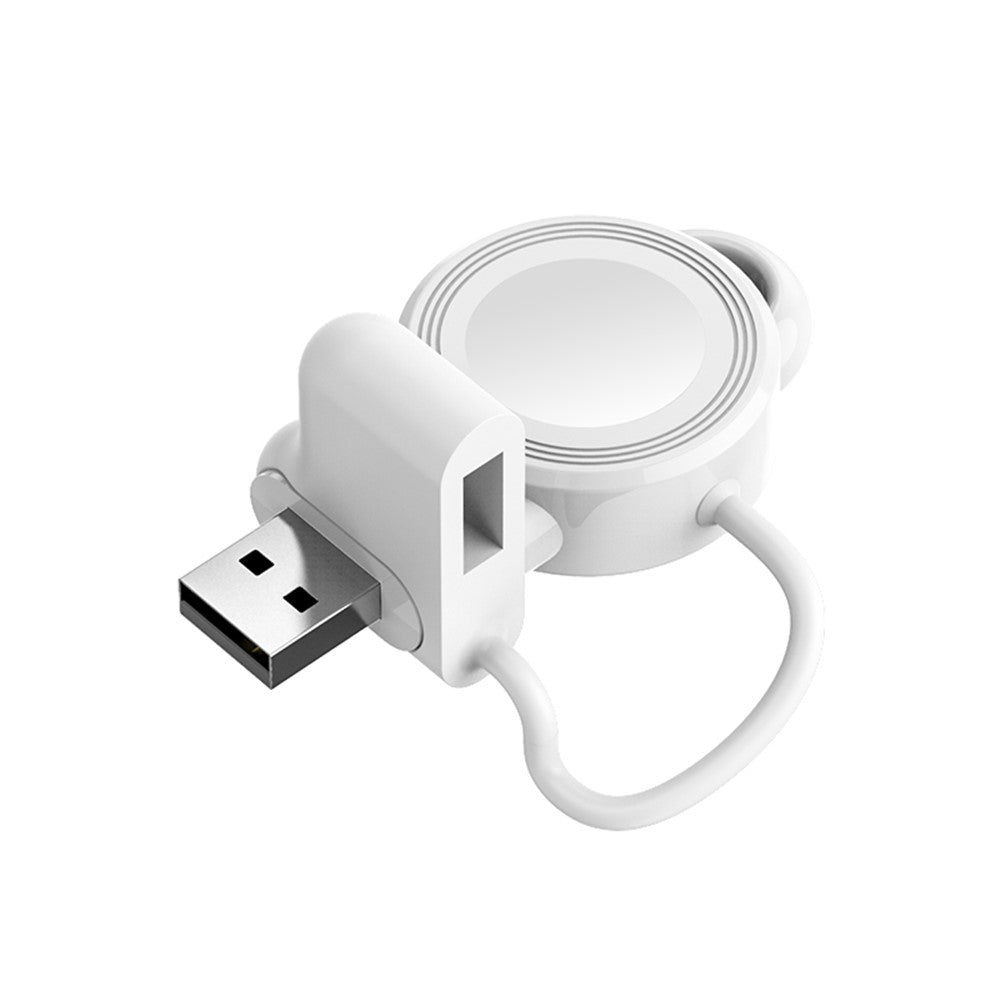 JJT-983 For Apple Watch Series 1-7 / SE Portable USB Wireless Charger Smart Watch Magnetic Charging Dock - produktbillede 3