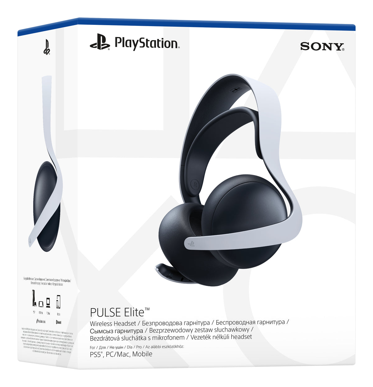 Sony PS5 Headset Pulse ELITE w - billede 5
