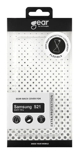 GEAR Mobilcover Transparent TPU Samsung S21