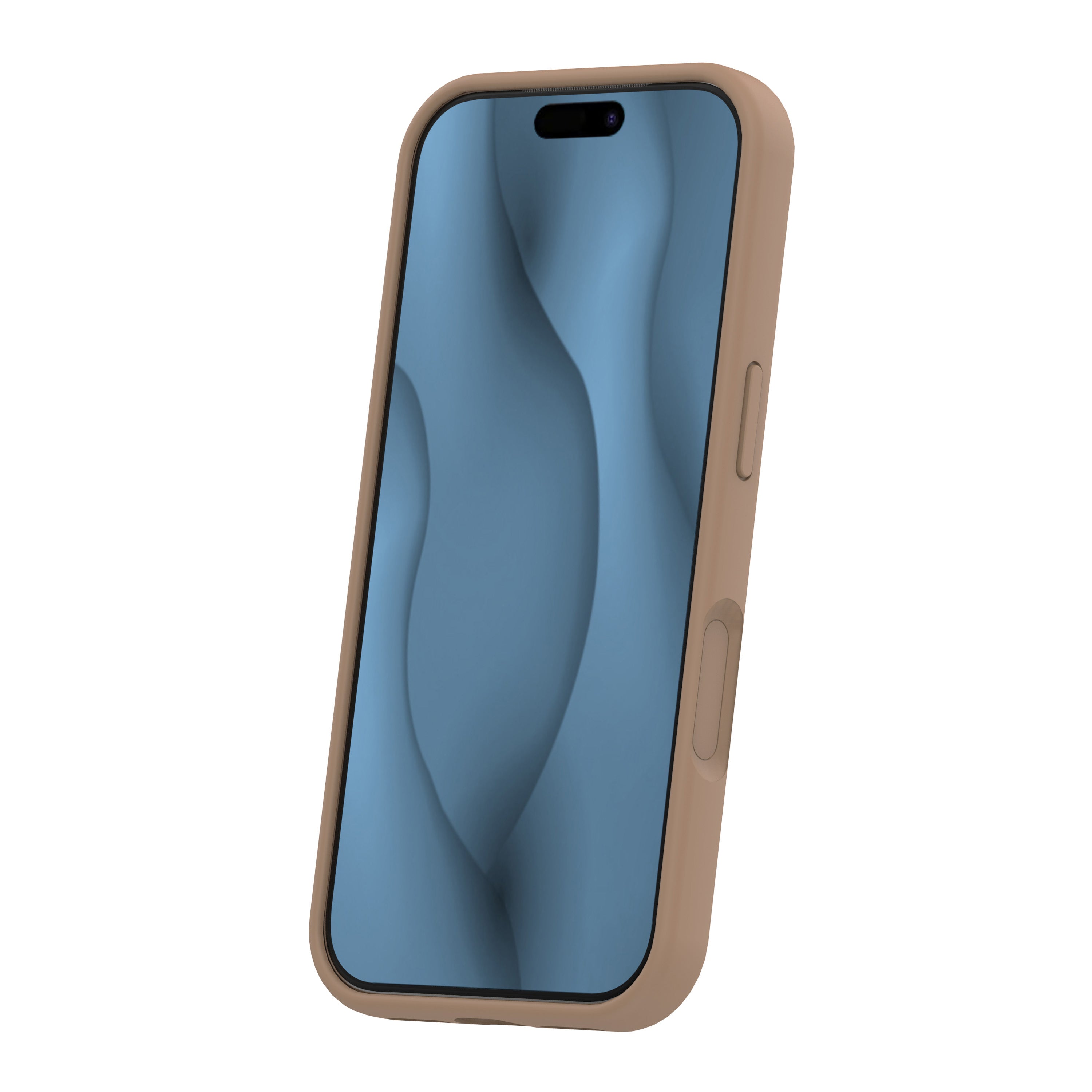 iPhone 17 Pro Max / 18 Pro Max MagSafe Cover Silicone Thin Mag – Brun - billede 2