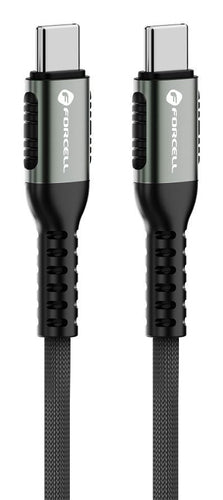 Kabel USBC/USBC 1,2m 240W Sort