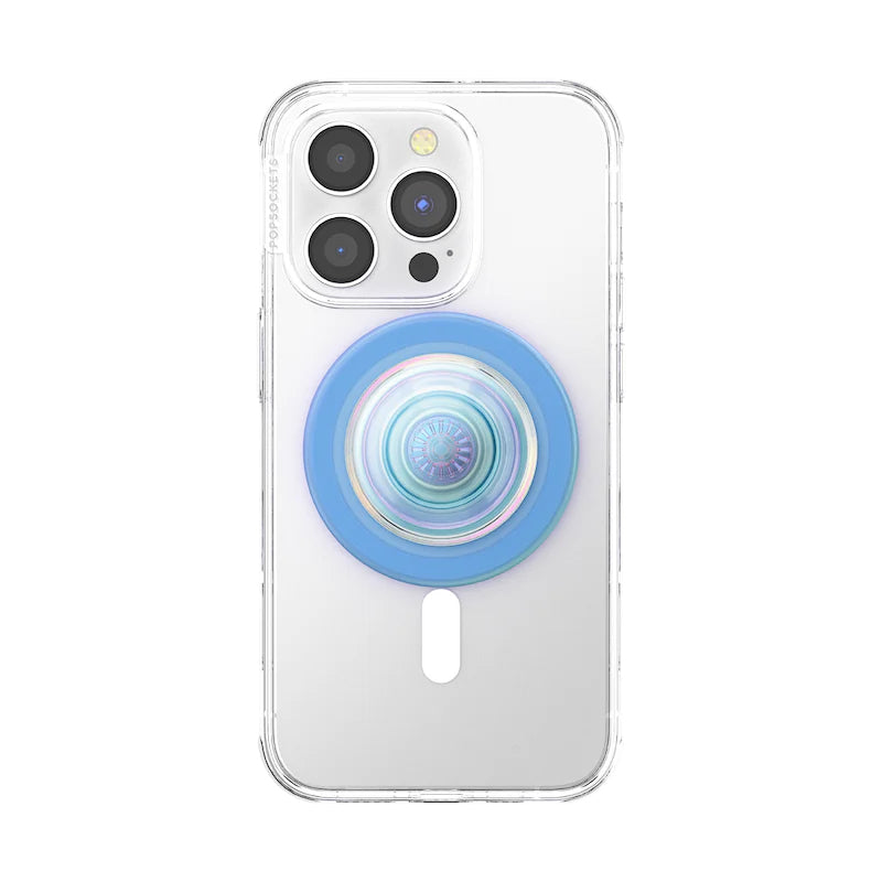 POPSOCKETS PopGrip for Magsafe Opalescent Blue - billede 3