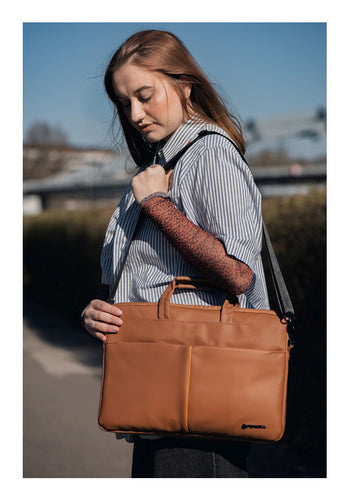 15,6" laptop taske Brun urban