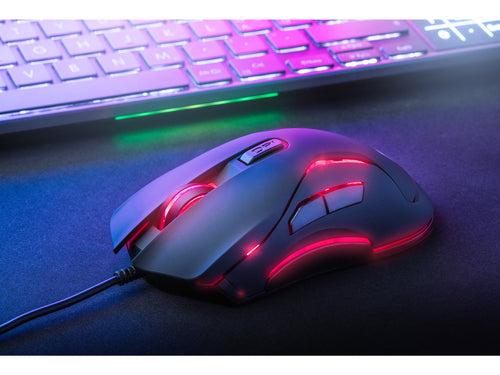 Sandberg LightFlow 6D Gamer Mouse, Black