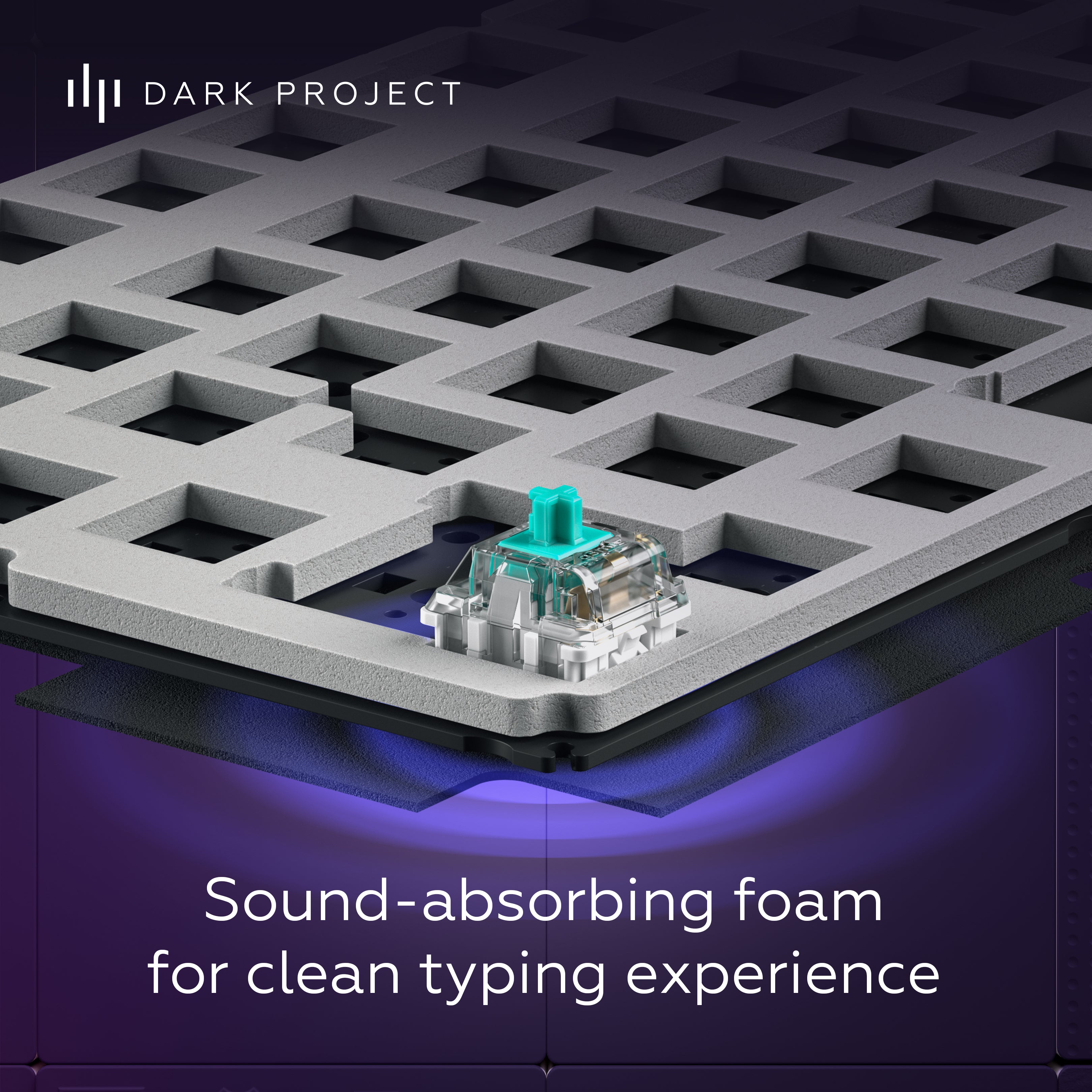 DARK PROJECT Violet/Hvid - billede 14