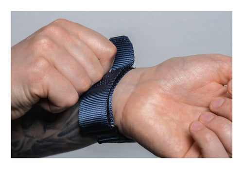 FORCELL Velcro Nylon Strap for Apple Watch - Blue - 38/40/41 mm