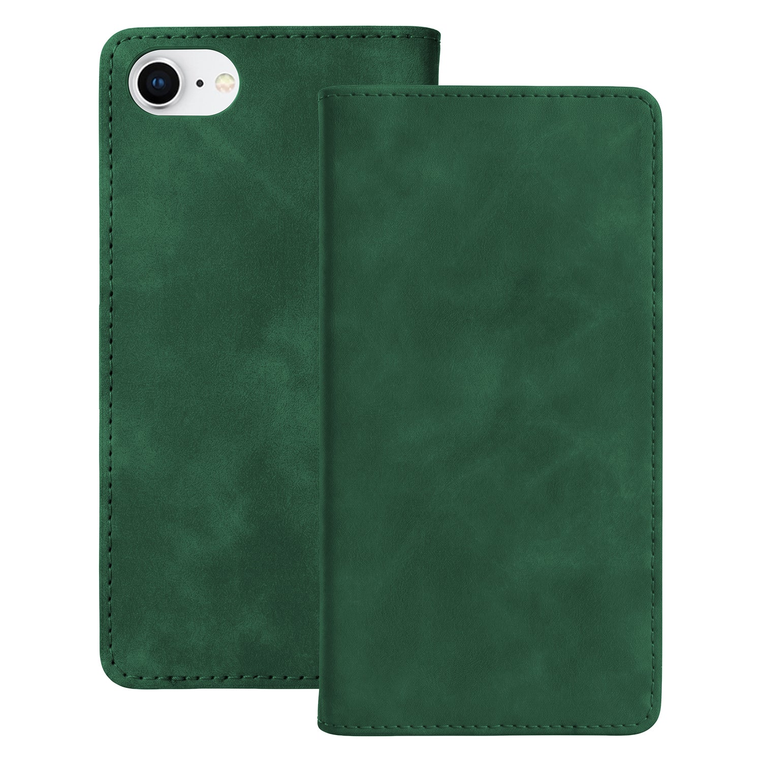 iPhone 12/12 pro Flipcover Ruskind Grøn