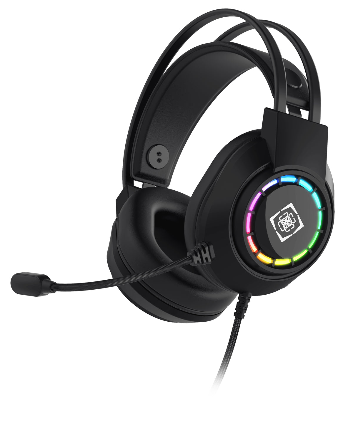 USB Headset PC/PS5 RGB Sort