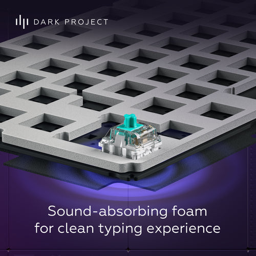 DARK PROJECT Violet/Hvid