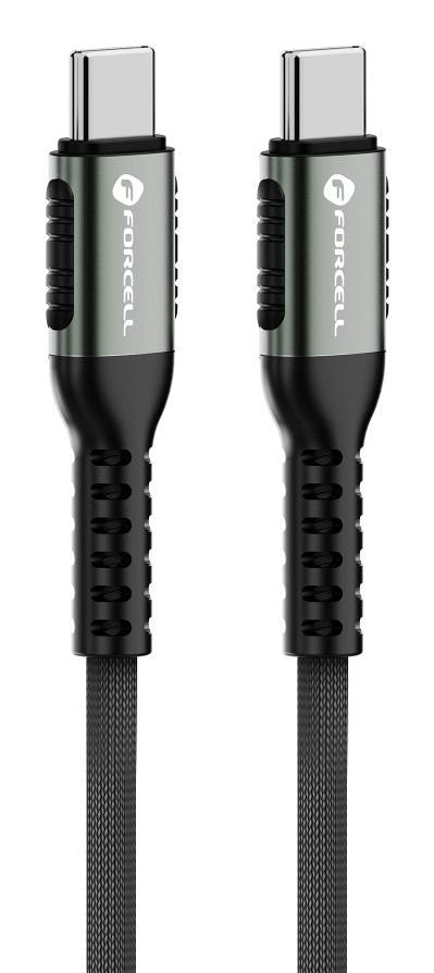 Kabel USBC/USBC 1,2m 240W Sort