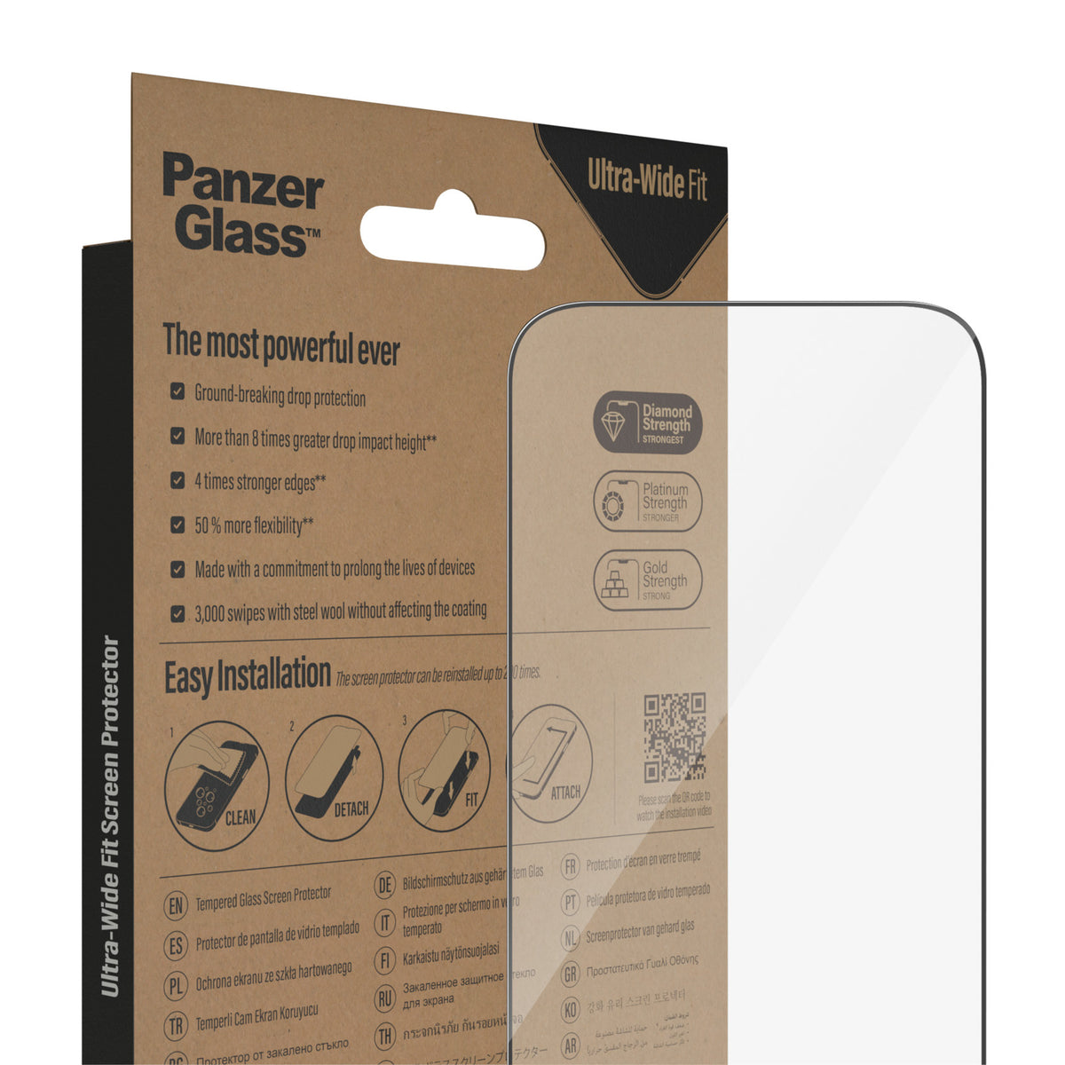 PanzerGlass iPhone 14 Pro UWF AB - billede 6