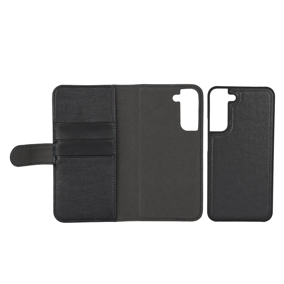 Samsung Galaxy S22+ PU wallet,detach, 3 card,Black - billede 2