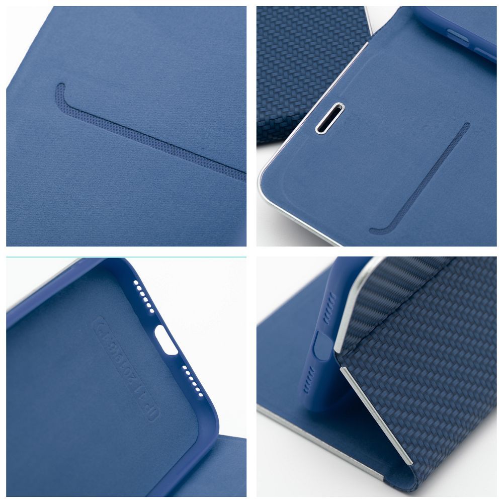 iPhone 14 Wallet Flip Cover Luna – Blå