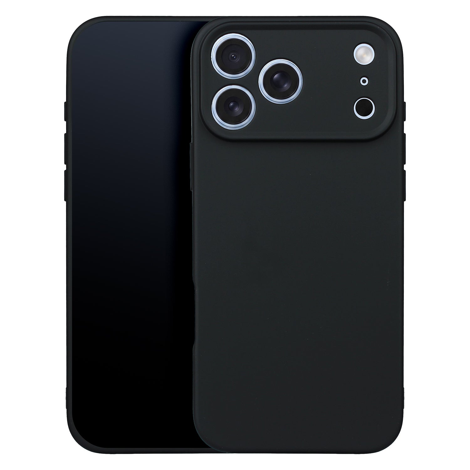 iPhone 17 Pro Max / 18 Pro Max Cover Silicon – Sort