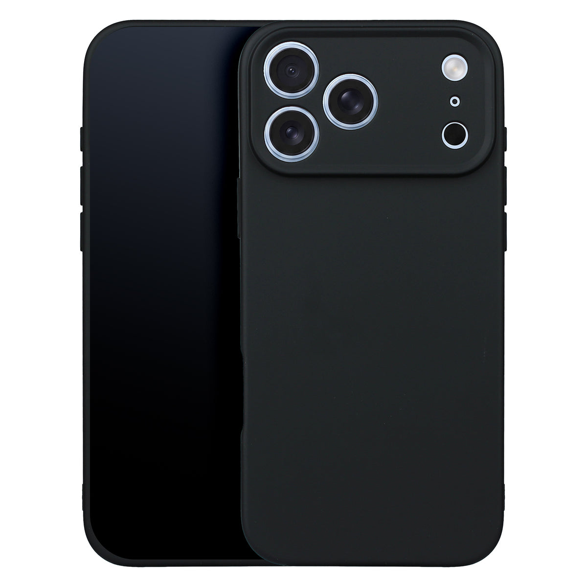 iPhone 17 Pro Max / 18 Pro Max Cover Silicon – Sort