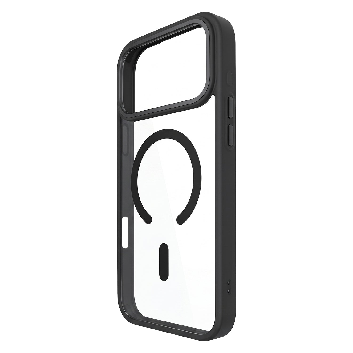 iPh17PM/18PM Clear Mag Black