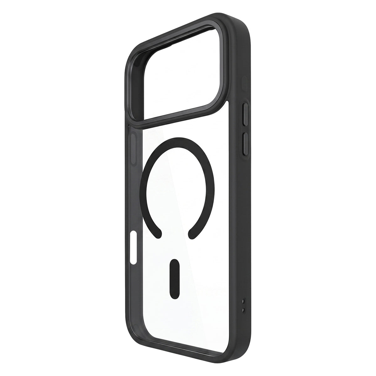 iPh17PM/18PM Clear Mag Black
