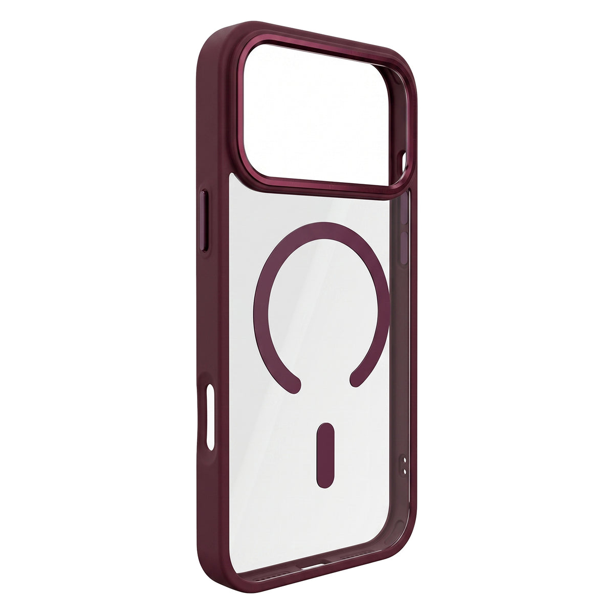 iPh17P/18P Clear Mag Cherry