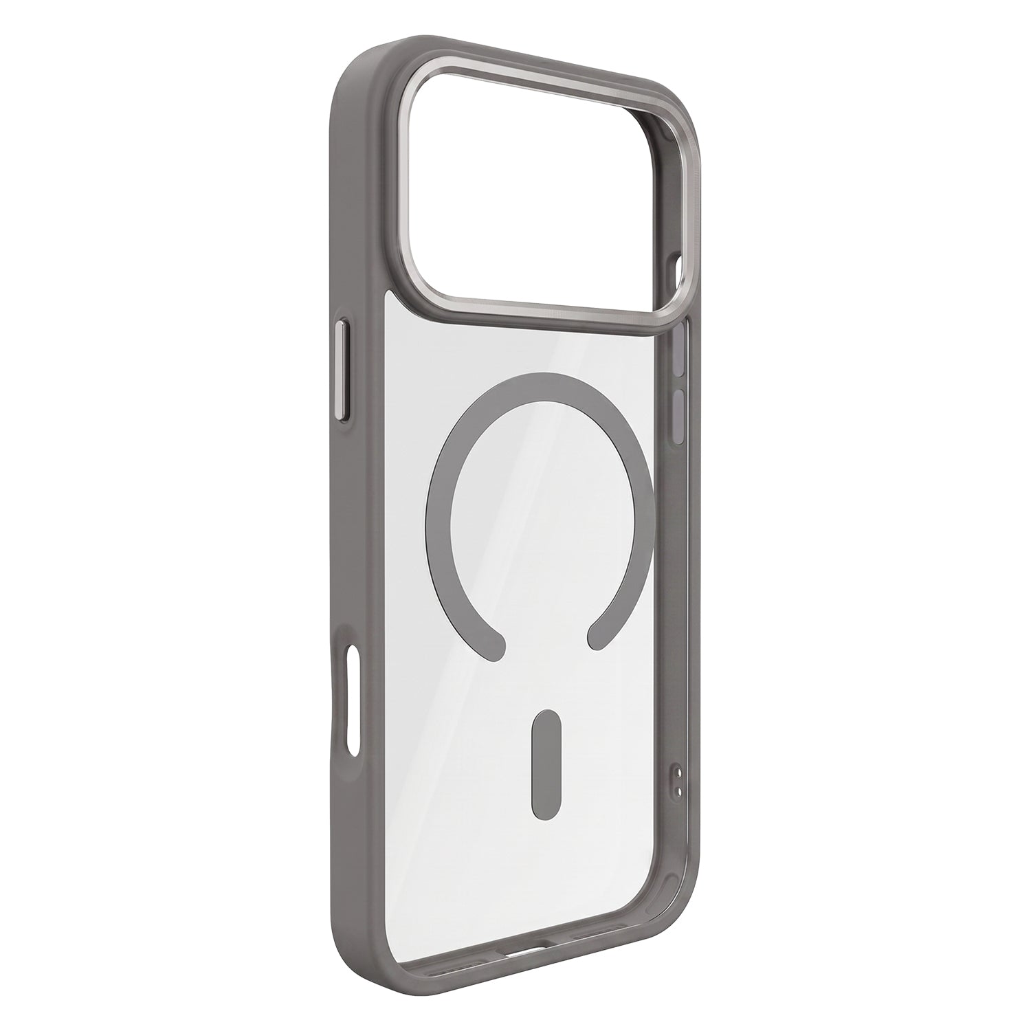 iPh17P/18P Clear Mag Silver