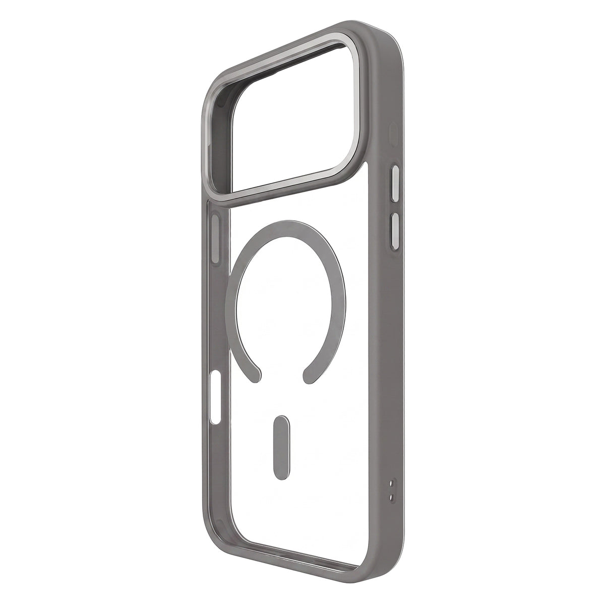 iPh17P/18P Clear Mag Silver