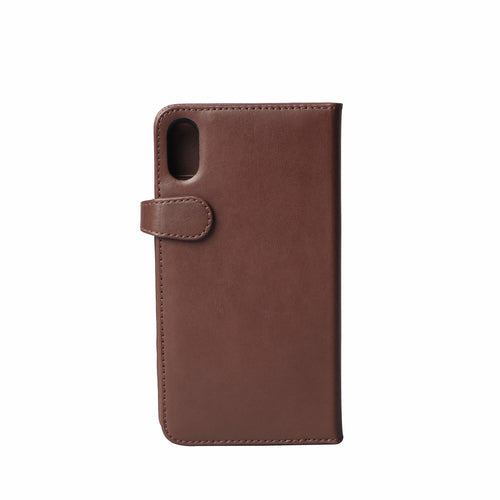 iPhone XS Max Læder Wallet Flip Cover Gear Max – Brun – Buffalo