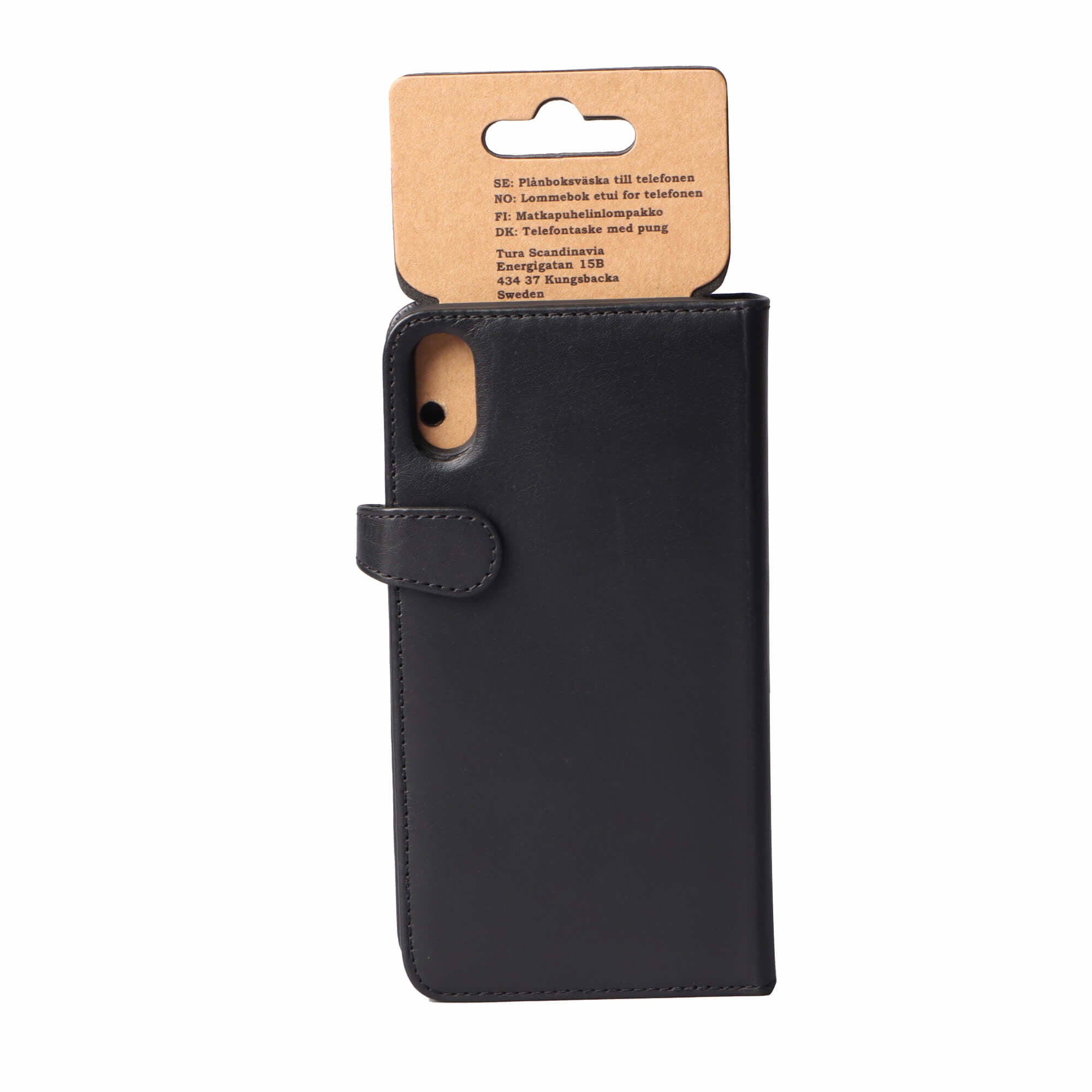 iPhone XS Max Læder Wallet Flip Cover Gear Max – Sort – Buffalo