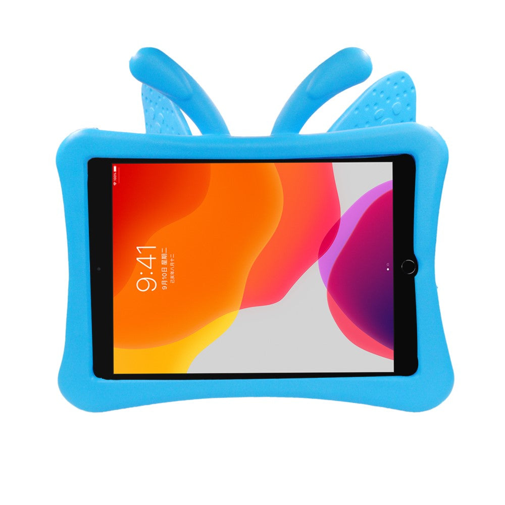 Butterfly Style Shockproof Kickstand EVA Table Case for iPad 10.2 (2021)/(2020)/(2019)/Pro 10.5-inch (2017)/Air 10.5 inch (2019) - Blue